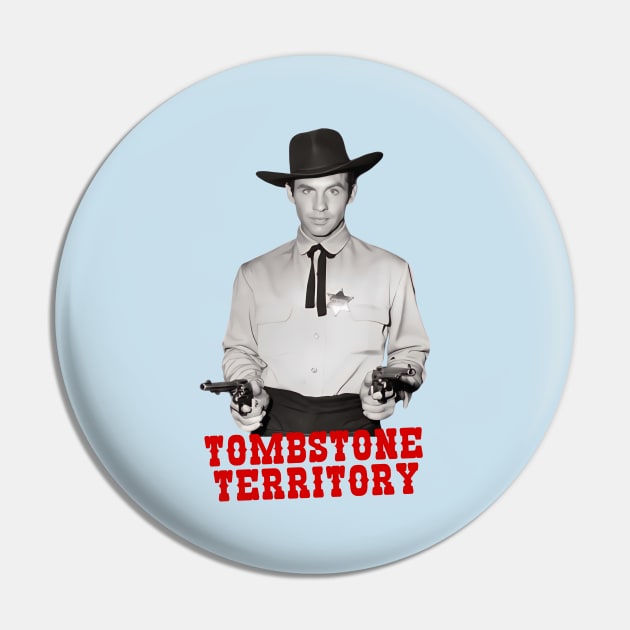 Tombstone Territory - Pat Conway - 50s/60s Tv Western Pin by wildzerouk