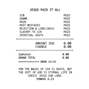 Holy Checkout: Jesus’ BOGO (Buy One, Get One) Redemption Deal T-Shirt