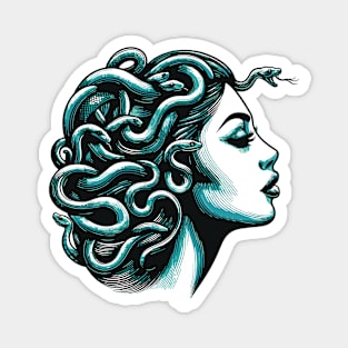 Beautiful Medusa Magnet