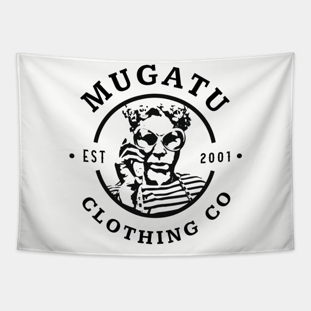 Mugatu Clothing Co. Tapestry by BodinStreet