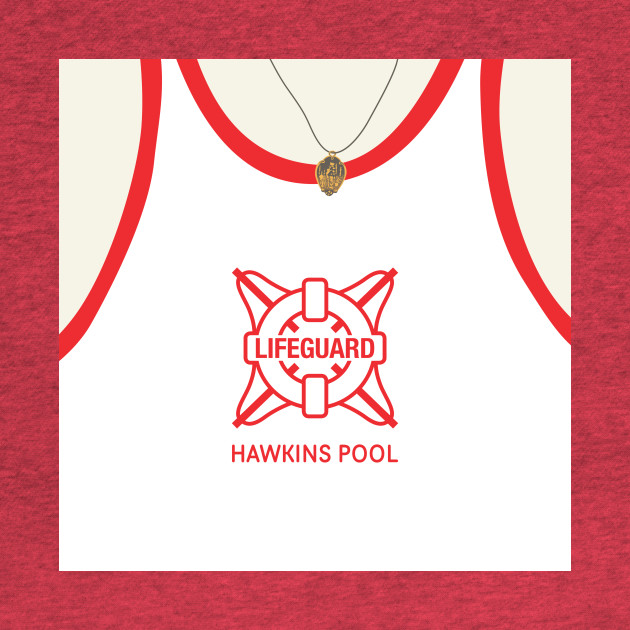 Disover Stranger Hawkins Lifeguard - Stranger Things - T-Shirt