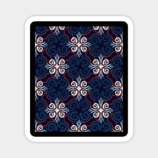 Ikat pattern Magnet