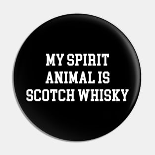 Scotch whisky Pin