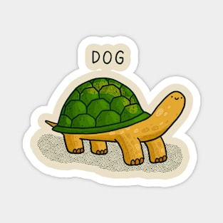 Dog Turtle Magnet