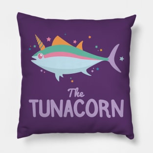 Tunacorn Tuna Puns | Gift Idea | Funny Unicorn Pillow