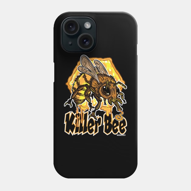 Killer Bee protecting Honeycomb Phone Case by eShirtLabs