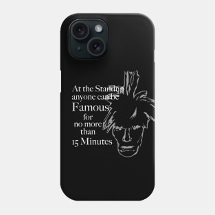 At the Standup 15 minutes of fame Phone Case