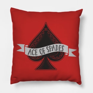 Ace of Spades Pillow