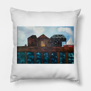 Sailboat at Rest Pillow