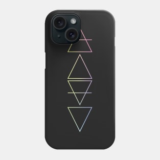 The Four Elements Symbols Phone Case