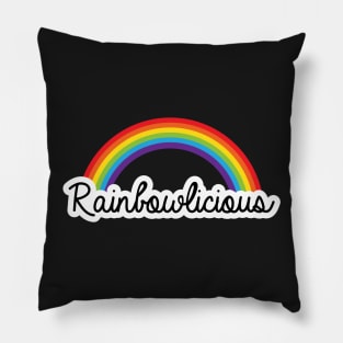 Rainbowlicious LGBT Pride Pillow