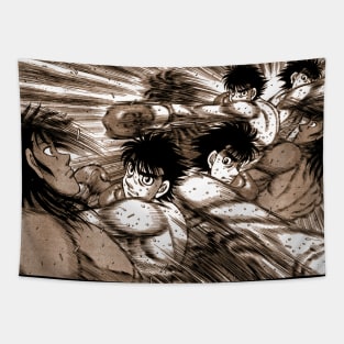 Ippo vs Wally Tapestry