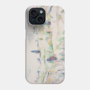 Landscape in Provence by Paul Cezanne Phone Case