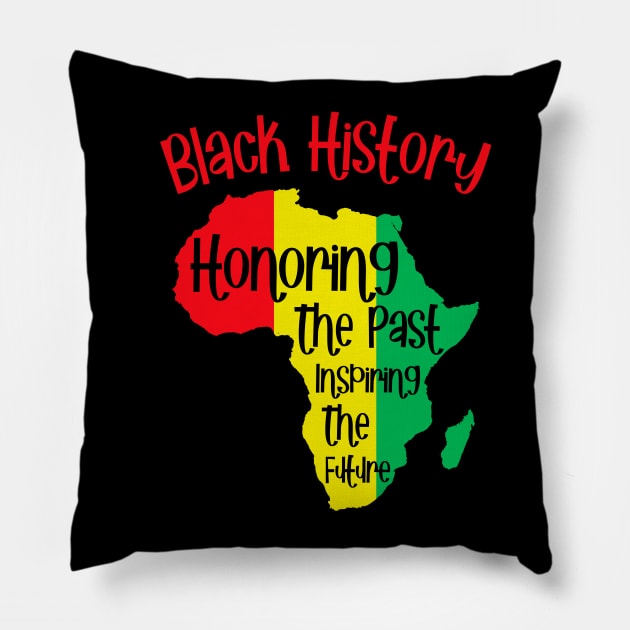 Black History Month Pillow by MBNEWS