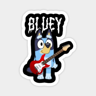 Bluey metal Magnet