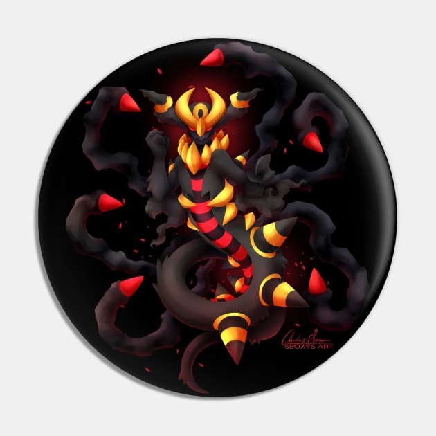 Serpentine Terror Pin by seosaur