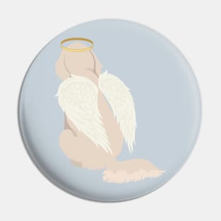 Golden Retriever Angel Pin