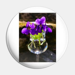 First Violets Pin