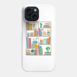 Cozy Critters Reading Phone Case