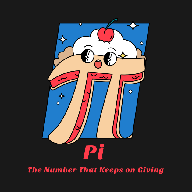 Pi, The Number That Keeps On Giving Funny math by ThreadSupreme