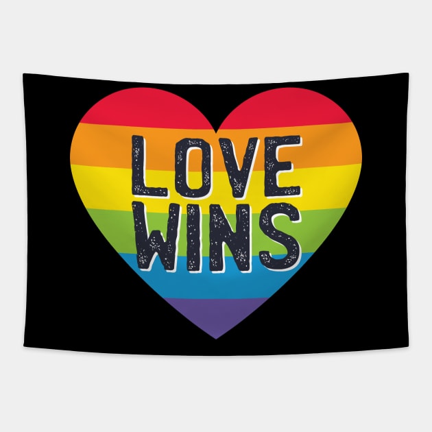 Love wins Tapestry by LR_Collections