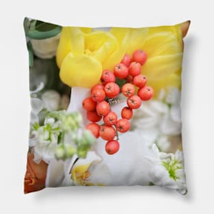 Berries Bouquet Pillow