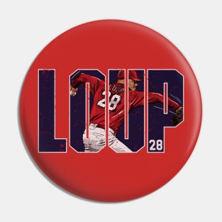 Aaron Loup Los Angeles A LOUP Pin