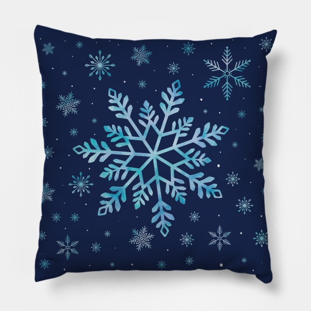 Winter wonderland Pillow by CalliLetters