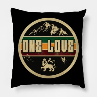 One Love Rastaman Pillow