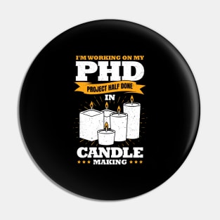 Handmade Wax Candles Candle Making Lover Gift Pin