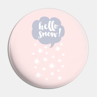 Let it Snow Pin