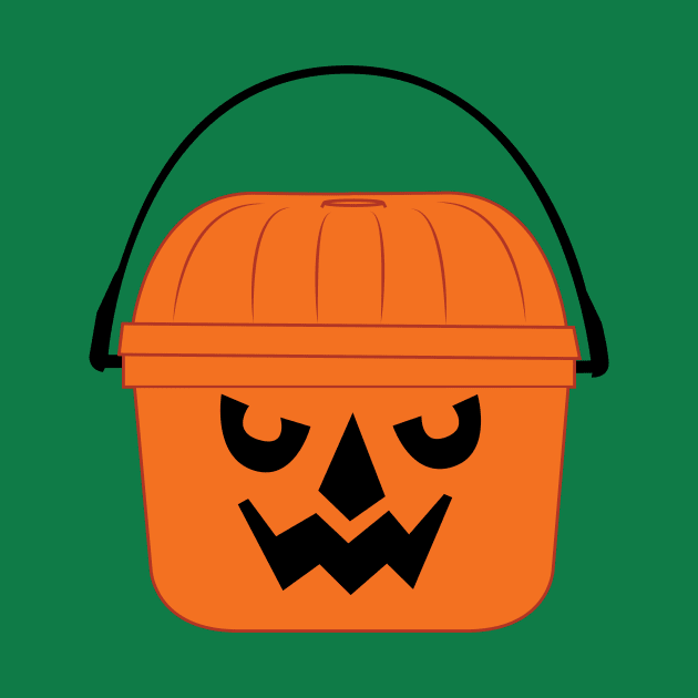 Halloween McBoo Pail | Pumkin Full Color T-Shirt by looeyq