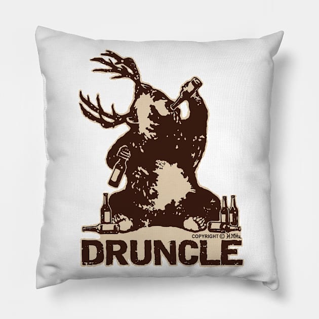 Drunkle Pillow by NewSignCreation