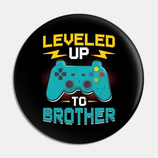 Leveld Up To Brother 2022 Soon Brother Pin