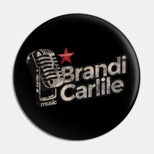 Brandi Carlile - Vintage Microphone Pin