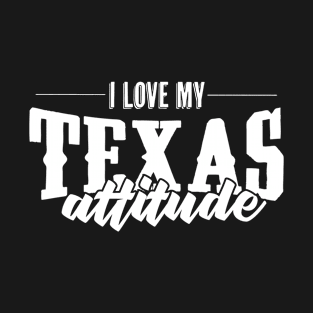 Texas Attitude Proud Texan Graphic T-Shirt