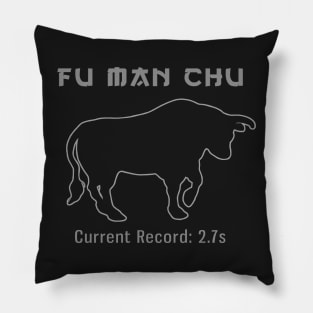 Fu Man Chu Bull T-Shirt Pillow