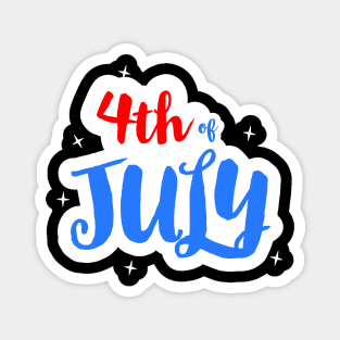 4th of July (v2) Magnet