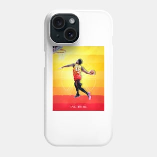 Donovan Spida Mitchell Utah Sports Art Phone Case