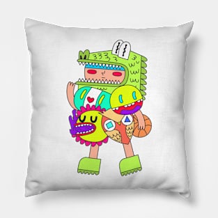 Doodle Boy CROCS 2 Pillow