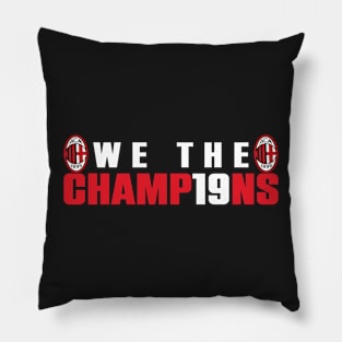 we the champions - curva sud milano Pillow