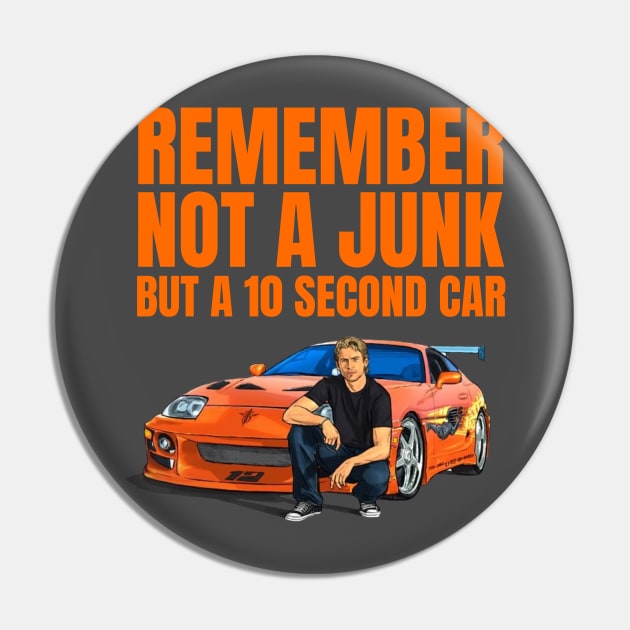 Remember not a junk but a 10 second car ( Fast and furious Supra ) Pin by MOTOSHIFT