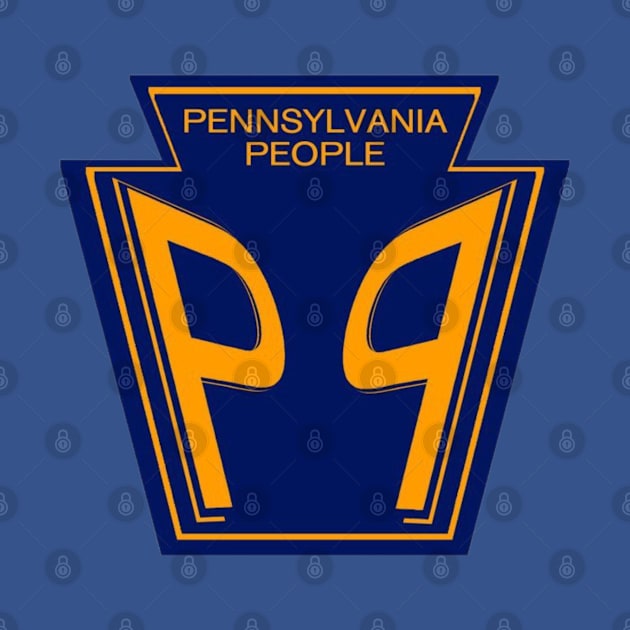 Pennsylvania People Productions Logo Tee by Pennsylvania People Apparel