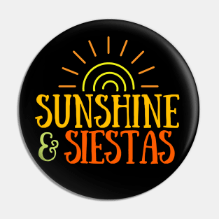 Sunshine & Siestas - Summer Pin