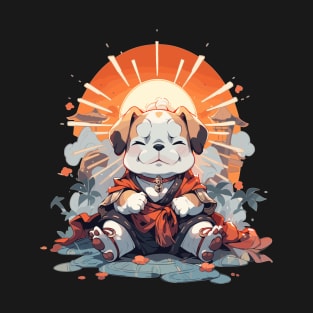 monk bulldog T-Shirt