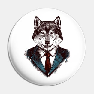 Werewolves Illustration Pin