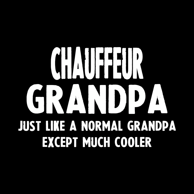 Gifts For Chauffeur's Grandpa by divawaddle