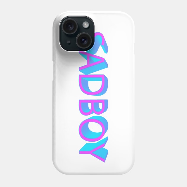 SAD BOY Vaporwave Phone Case by fearonfear