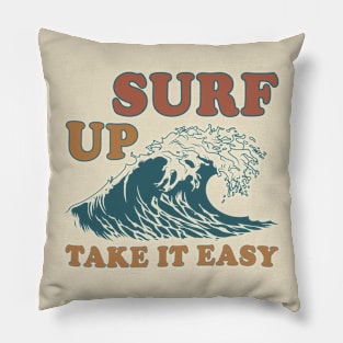 Surf Up Take It Easy Pillow