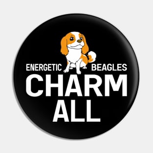 energetic beagles charm all Pin